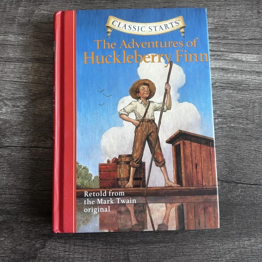 The Adventures of Huckleberry Finn Classic‎ Starts Mark Twain Retold Hardcover